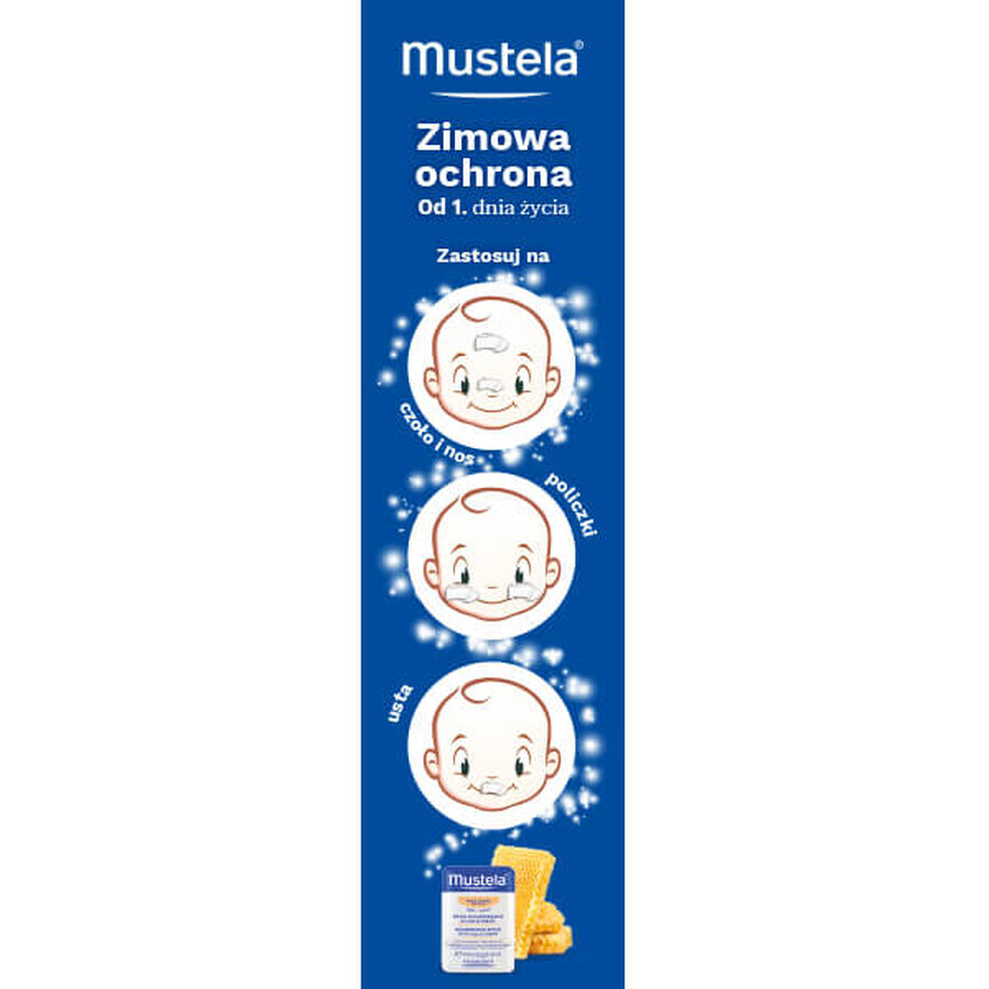 Mustela Bebe Enfant, stick protecteur au Cold Cream, dès la naissance, 9,2 g