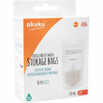 AKUKU, sachets stériles de conservation du lait maternel, A0011, 30 unités