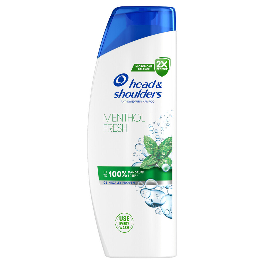 Head &amp; Shoulders Menthol Fresh, shampooing antipelliculaire, 400 ml