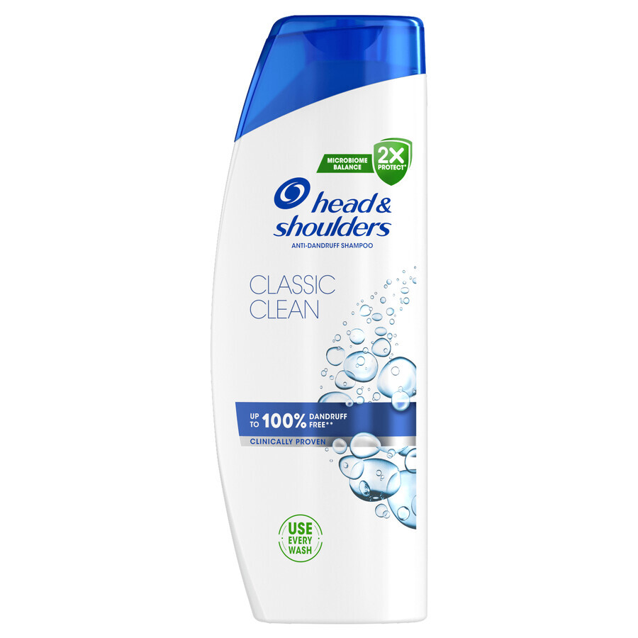 Head &amp; Shoulders Classic Clean, shampooing antipelliculaire, 400 ml