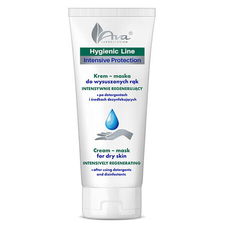 Ava Hygienic Line, crema-mascarilla para manos secas, 200 ml