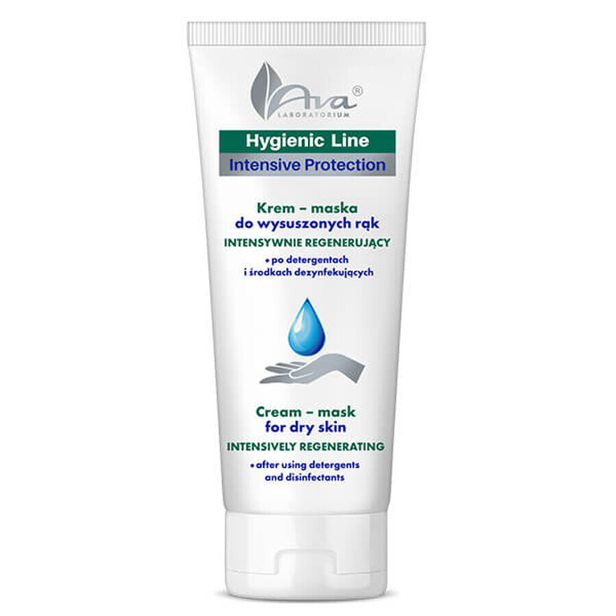 Ava Hygienic Line, crema-mascarilla para manos secas, 200 ml