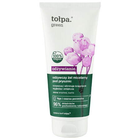 Tolpa Green Nourishing, Gel de duș micelar hrănitor, 200 ml