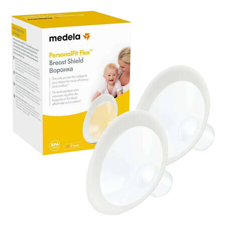 Medela PersonalFit Flex, entonnoir, taille S 21 mm, 2 pièces