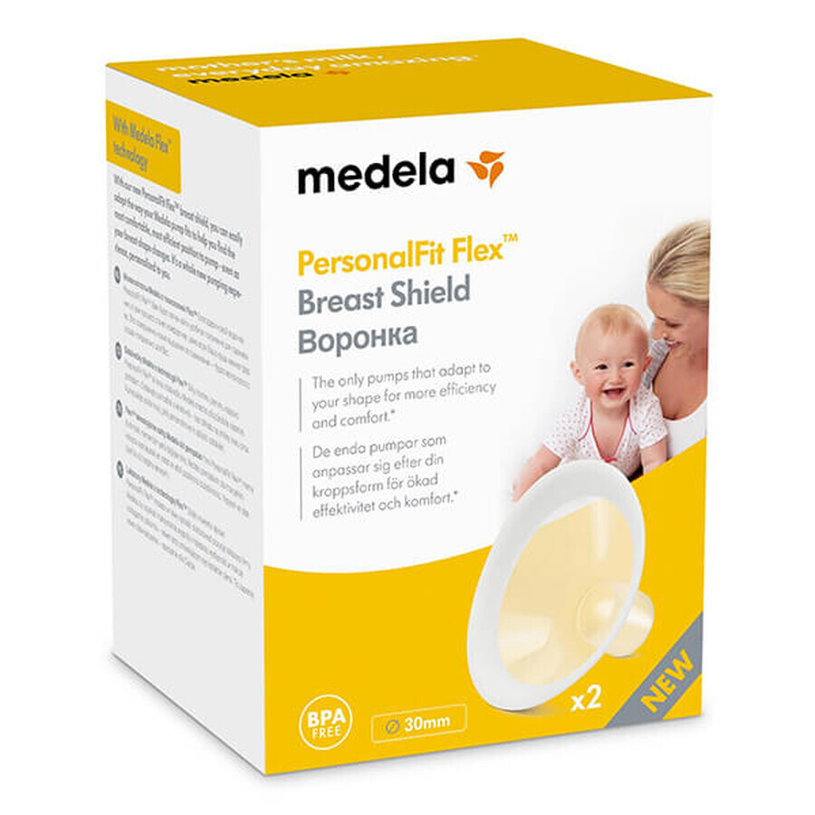 Medela PersonalFit Flex, entonnoir, taille XL 30 mm, 2 pièces