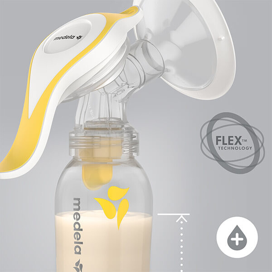 Medela Harmony Flex, tire-lait manuel, biphasé