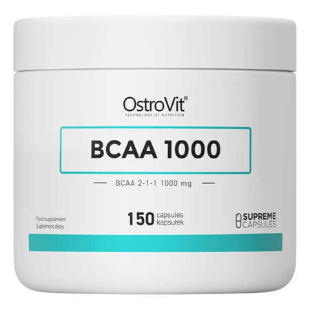 Ostrovit BCAA 1000, BCAA 2-1-1 1000 mg, 150 capsules