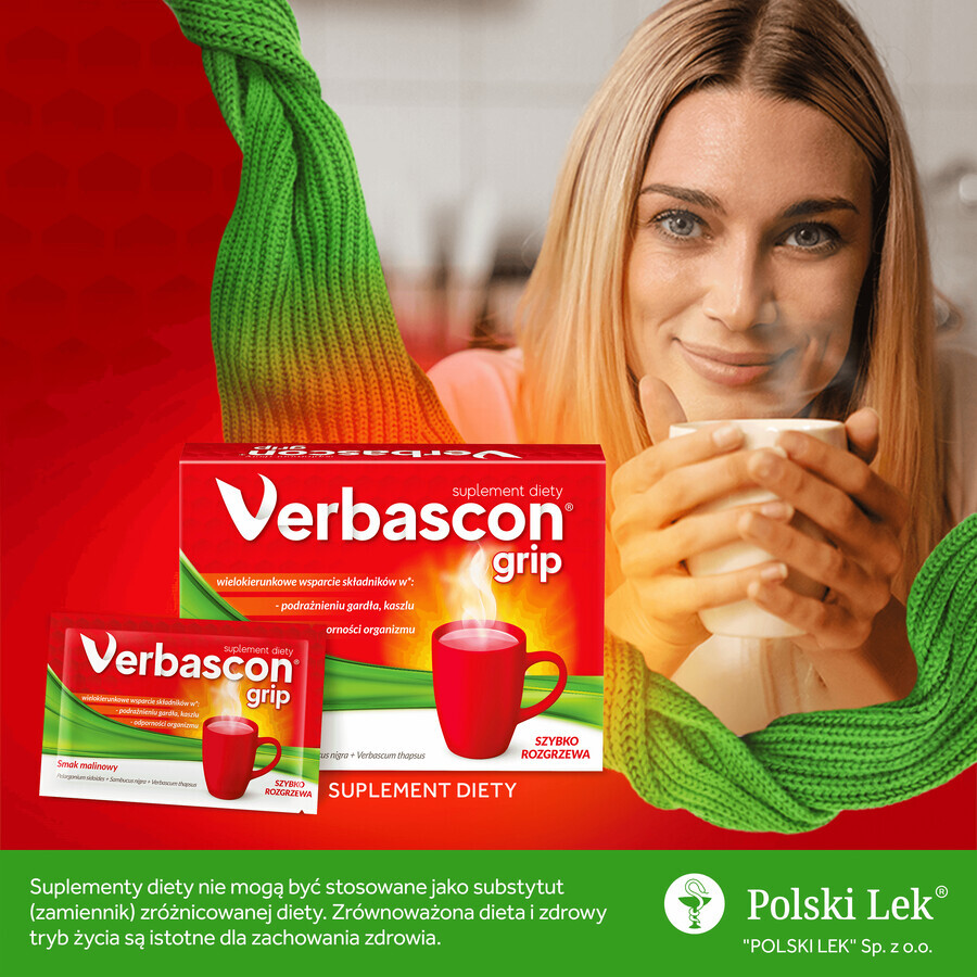 Verbascon Grip, 10 sachets