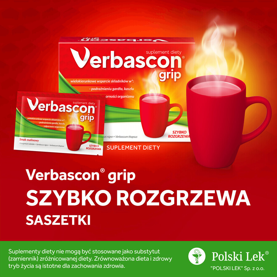 Verbascon Grip, 10 sachets