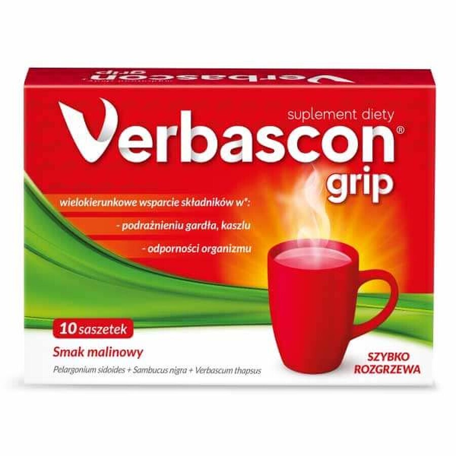 Verbascon Grip, 10 sachets