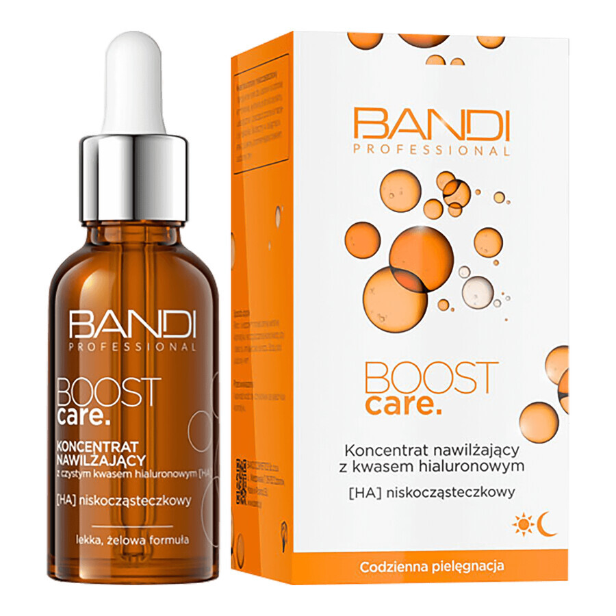 Bandi Boost Care, concentrat hidratant cu acid hialuronic, 30 ml 