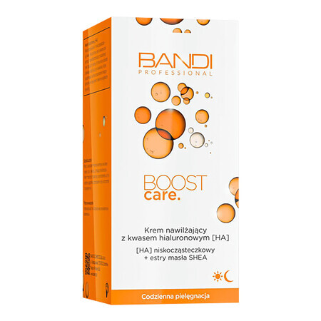 Bandi Boost Care, vochtinbrengende crème met hyaluronzuur, 50 ml