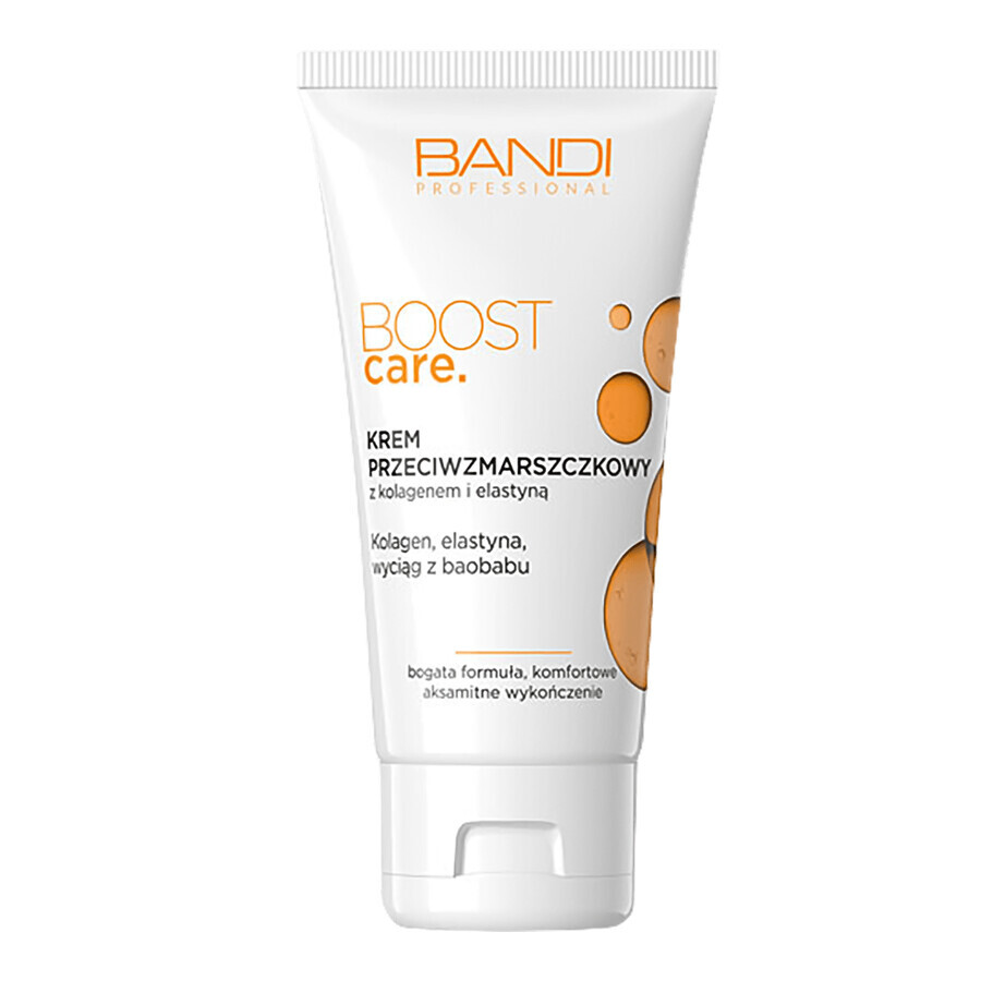 Bandi Boost Care, crème anti-rides au collagène et à l'élastine, 50 ml 