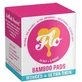 Flo, serviettes hygiéniques en bambou, 10 pièces pour le jour + 5 pièces pour la nuit
