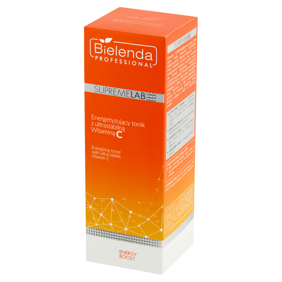 Bielenda Professional SupremeLAB Energy Boost, energizing facial tonic with vitamin C, 200 ml