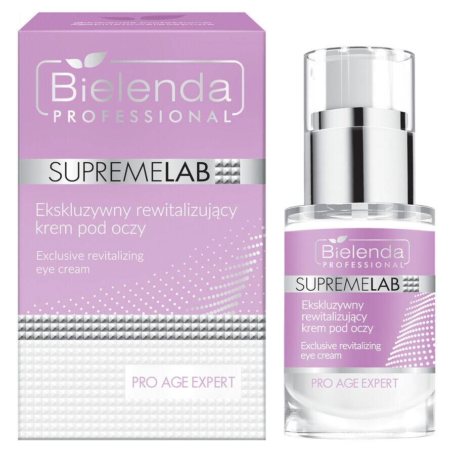 Bielenda Professional SupremeLAB Pro Age Expert, exclusieve revitaliserende oogcrème, 15 ml