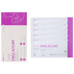 SEMA Protect, test d'ovulation LH en bandelette, sensible 25 mIU/ml, 5 unités