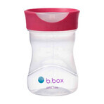 B.Box, gobelet d'apprentissage de la boisson, set 4 en 1, framboise, à partir de 4 mois, 240 ml