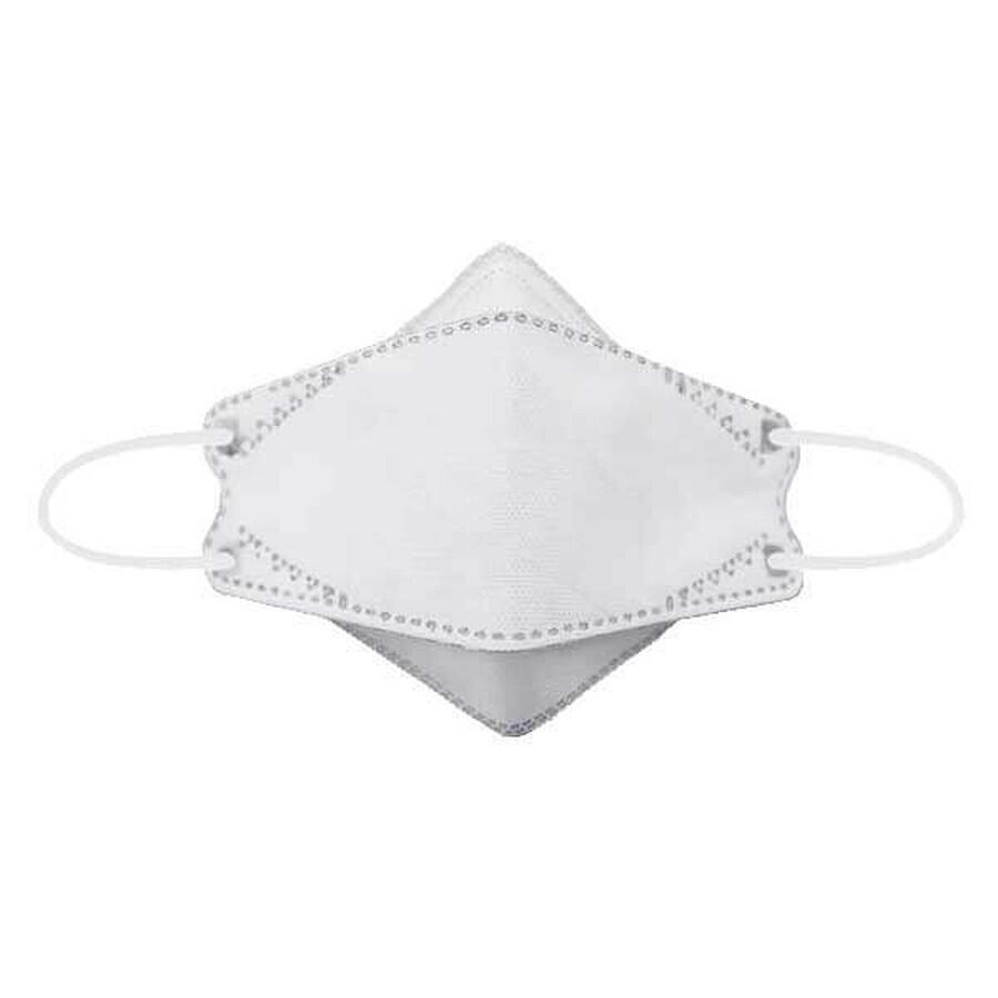 BMSS, demi-masque respiratoire avec graphène, 5 couches, classe FFP2, 1 pièce