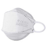 BMSS, demi-masque respiratoire avec graphène, 5 couches, classe FFP2, 1 pièce