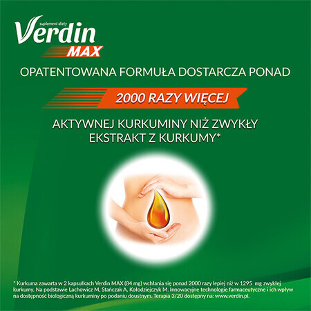 Verdin Max, 15 soft capsules