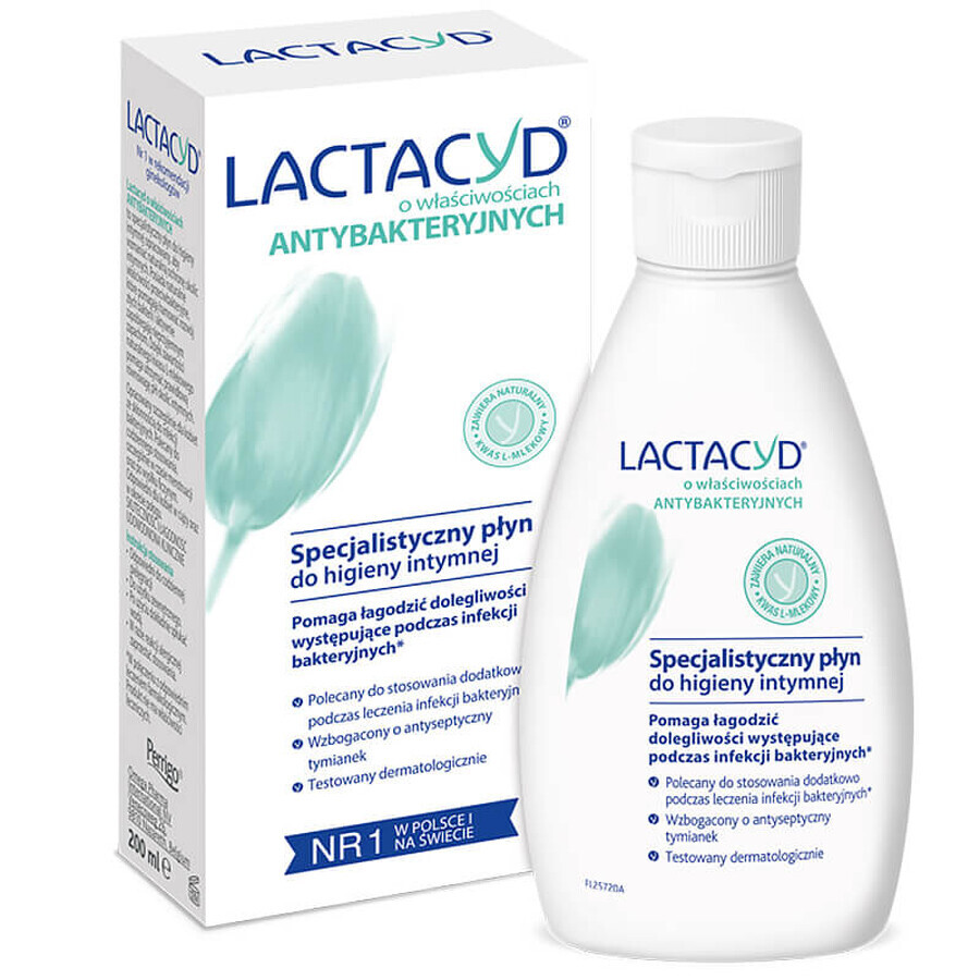 Lactacyd, liquide spécialisé pour l'hygiène intime, 200 ml