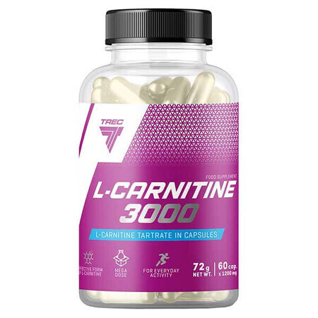 Trec L-Carnitine 3000, 60 gélules