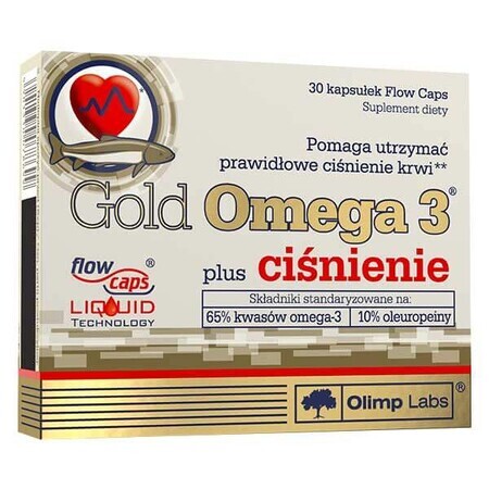 Olimp Gold Omega Plus Blood Pressure, 30 gélules