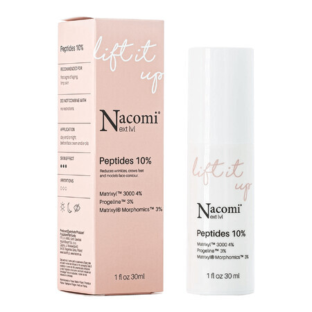 Nacomi Next Level, ser peptidic 10%, 30 ml