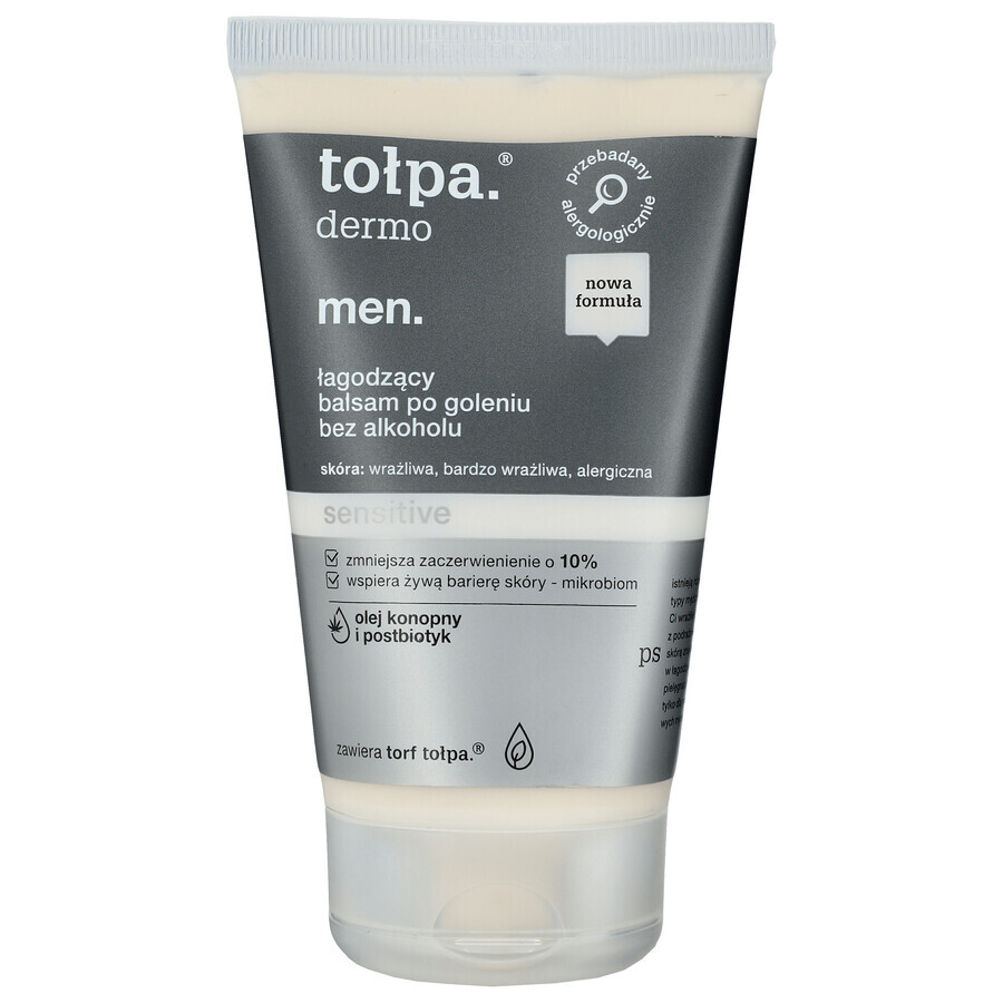 Tolpa Dermo Men Sensitive, balsam calmant după ras, 100 ml