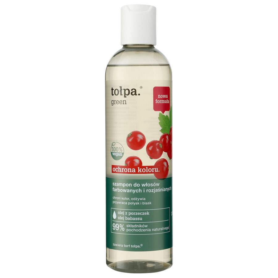 Tolpa Green Colour Protection, șampon pentru păr vopsit și decolorat, 300 ml