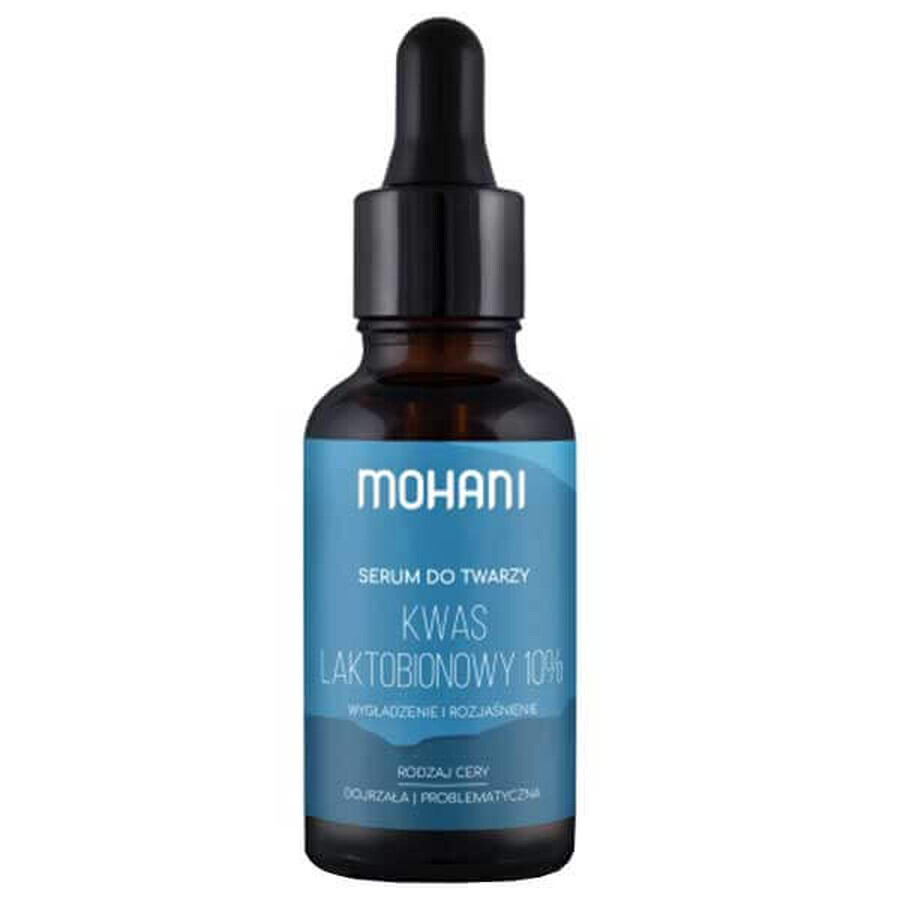 Mohani, sérum éclaircissant à l'acide lactobionique 10%, 30 ml