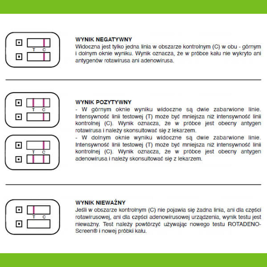 LabHome Rotadeno-Screen, prueba para detectar rotavirus y adenovirus en heces, 1 pieza