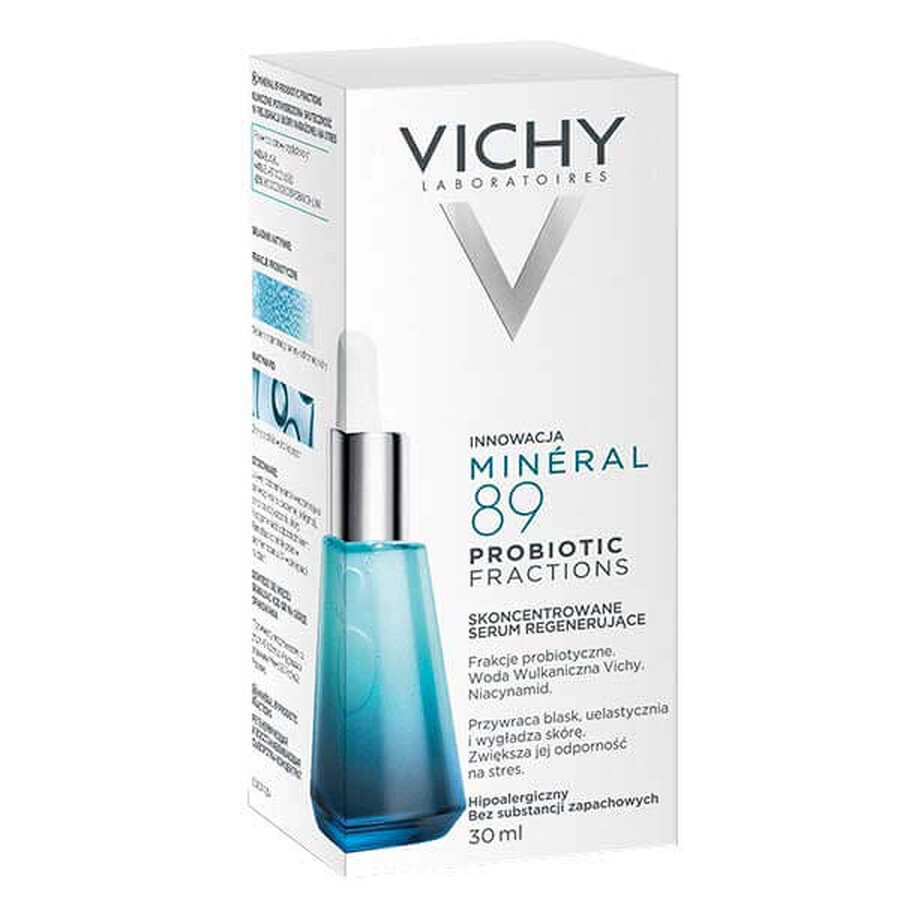 Vichy Mineral 89 Frazioni Probiotiche, siero concentrato rigenerante, 30 ml