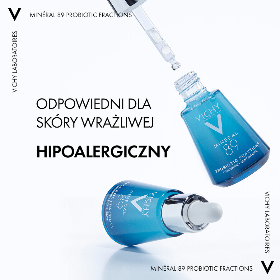 Vichy Mineral 89 Frazioni Probiotiche, siero concentrato rigenerante, 30 ml