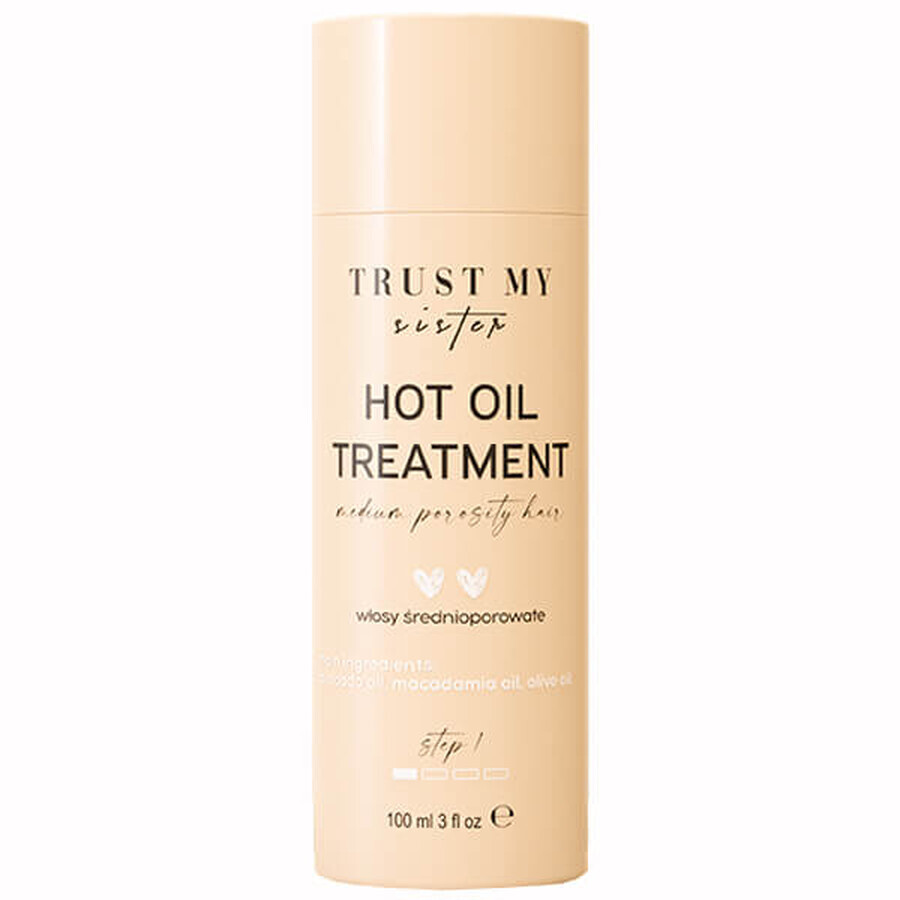 Trust My Sister, huile pour cheveux moyennement poreux, 100 ml