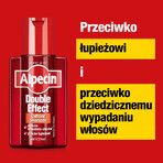 Alpecin Double Efect, shampooing à la caféine contre la chute des cheveux et contre les pellicules, 200 ml