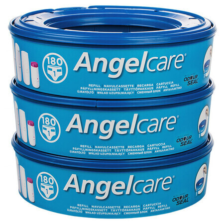 Angelcare, insert pour poubelle à couches, 3 pièces