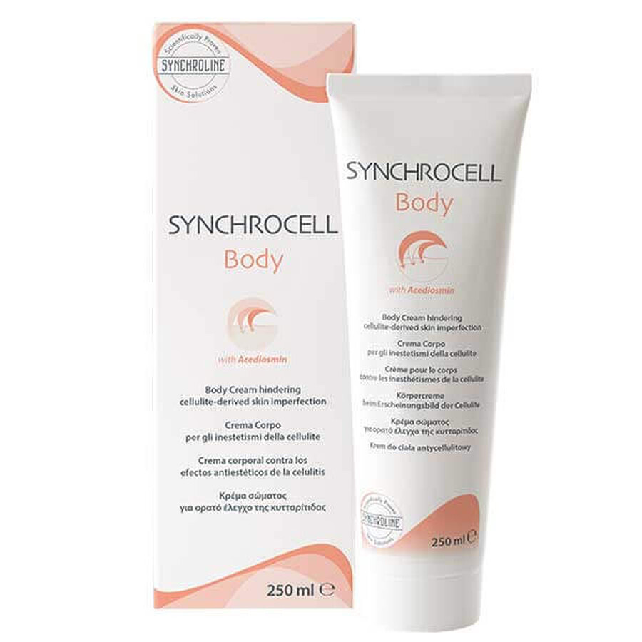 Synchroline Synchrocell, Creme für die von Zellulitis betroffene Haut, 250 ml