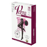 Veera Premium Microfiber Compression Tights, 140 Den, Size 5, Melange