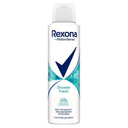 Rexona, spray anti-transpirant, Shower Fresh, 150 ml