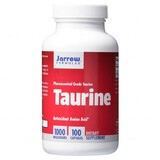 Jarrow Formulas Taurine, taurine 1000 mg, 100 gélules