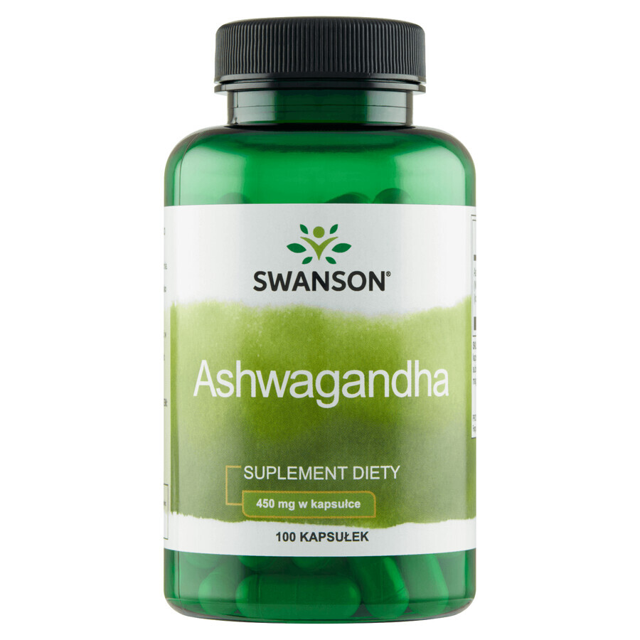 Swanson Ashwagandha, 100 gélules