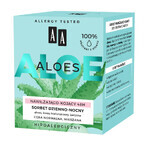 AA Aloe vera, sorbete de día y de noche, hidratante y calmante, 50 ml