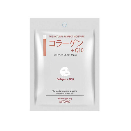 Gesichtsmaske mit Kollagen und Coenzym Q10, 25 g, Mitomo