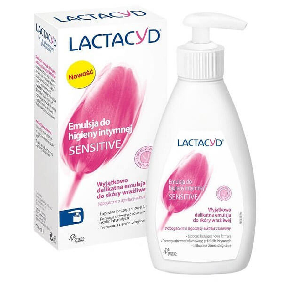 Lactacyd Ultra-Delicato, emulsione per l'igiene intima, 200 ml