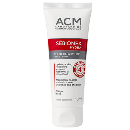 ACM Sebionex Hydra, crème voor vochtarme en droge huid, 40 ml