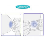 Lansinoh, boucliers de lactation, 20 mm, 2 pièces