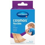 Cosmos Flexible Elastic Cut Dressing Non-Woven Flesh Color 6cm x 1m 1pc