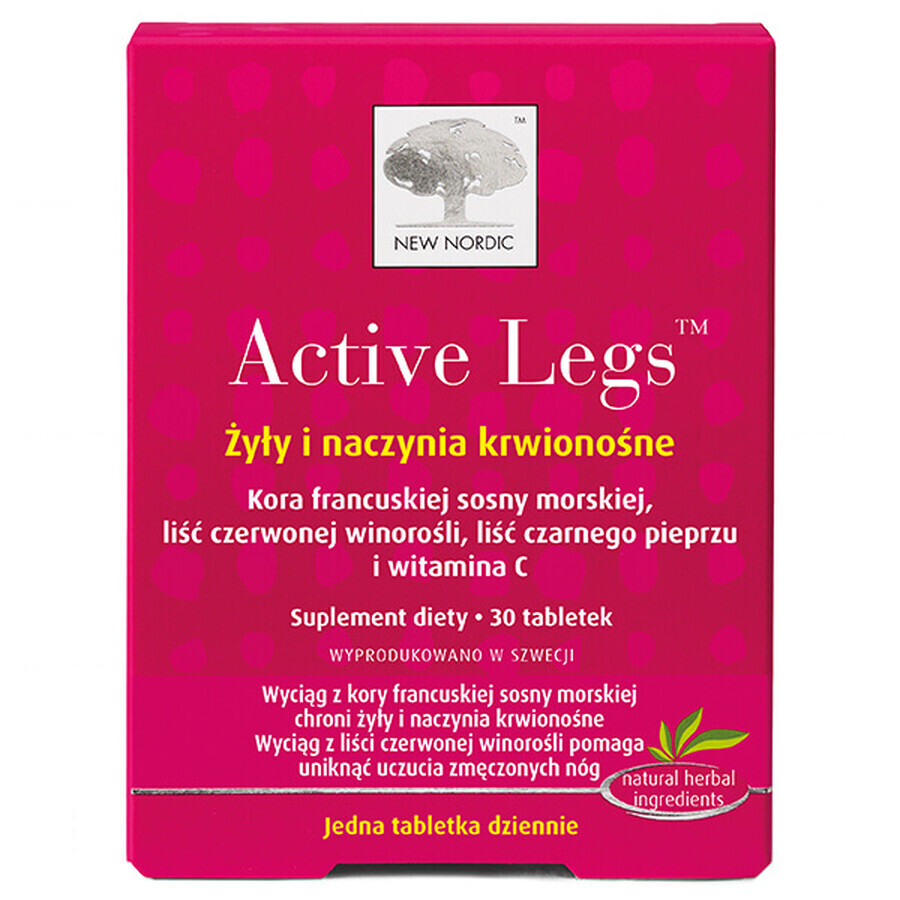 New Nordic Active Legs, 30 comprimés